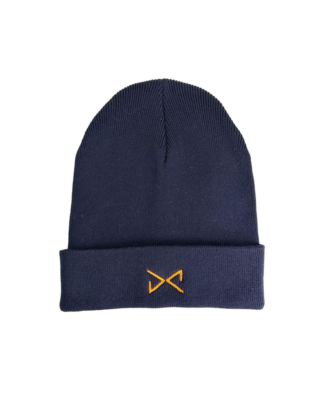 Daniel Chong Blue French Rib Beanie for men