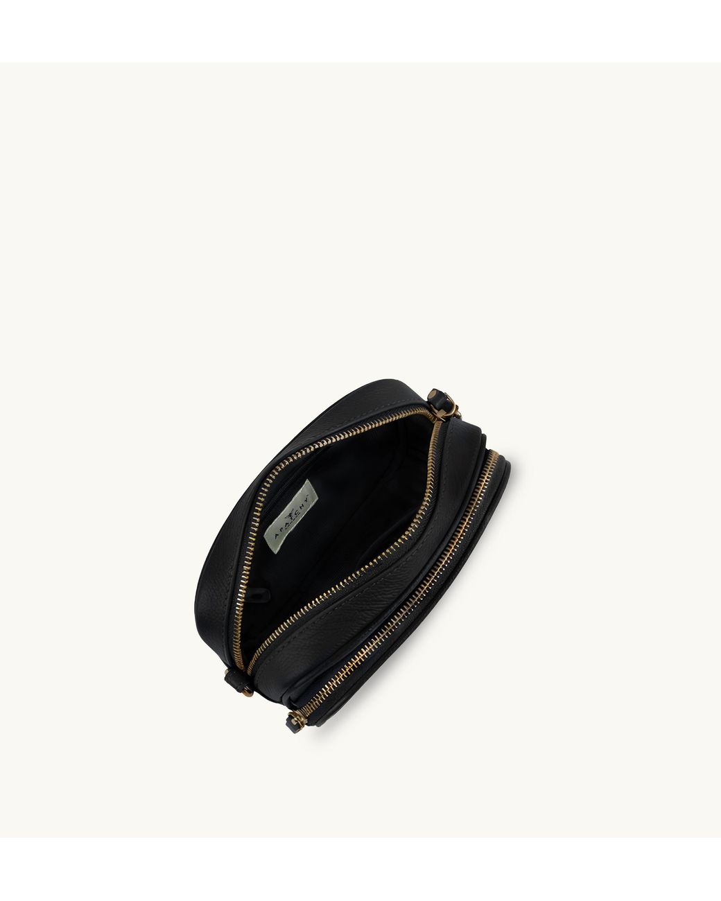Apatchy London Black The Betty Leather Bag