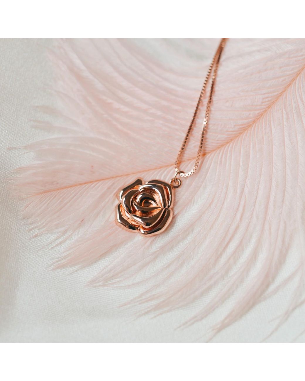 Seven Saints Metallic Mystic Rose Adjustable Necklace, As Seen On Olivia Culpo