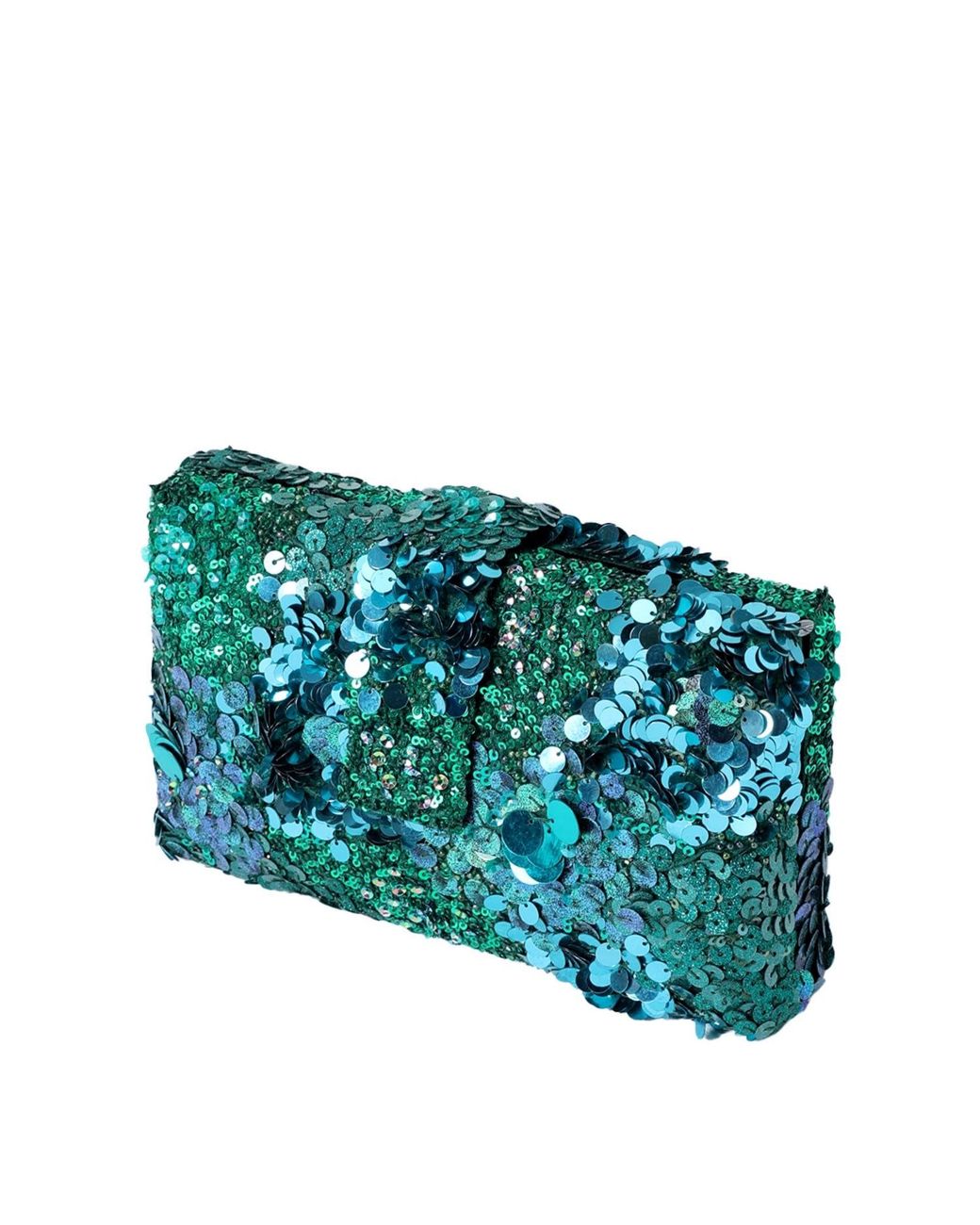 Simitri Blue Nicobar Kitsch Clutch Bag