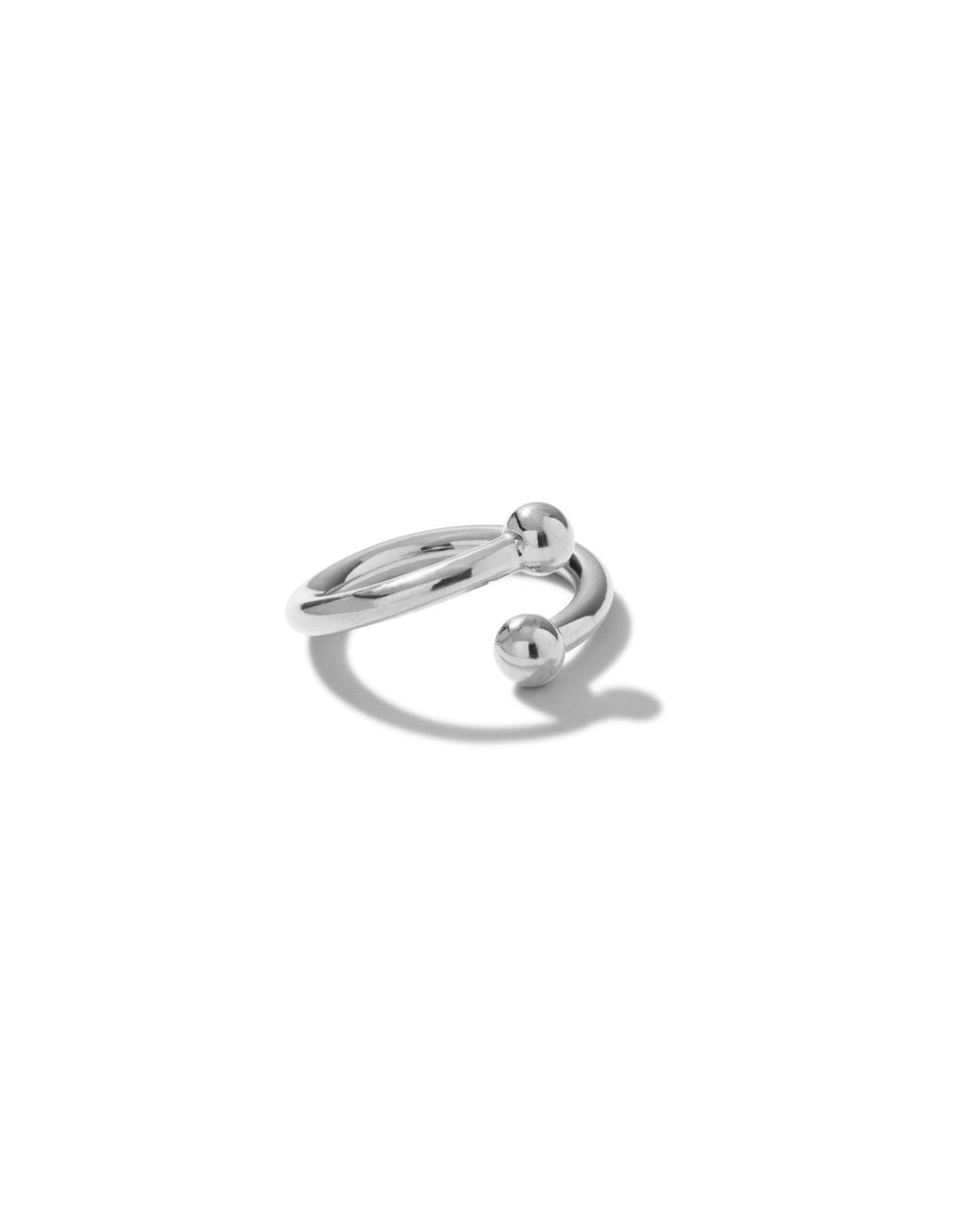 Jaredjamin Metallic Over Easy Orbita Ring