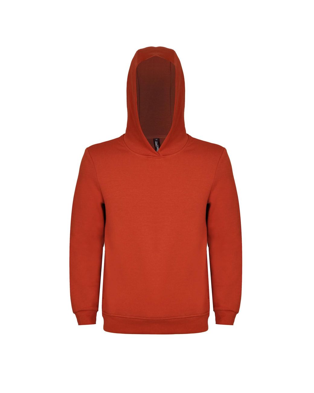 DAVID WEJ Red Enzo Cotton Hoodie for men