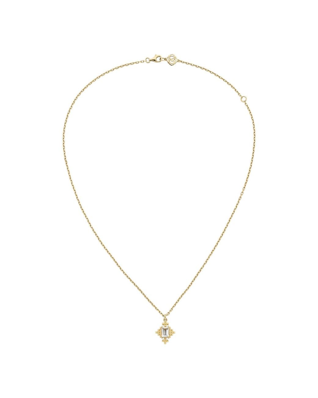 Zoe & Morgan Metallic Reya Necklace