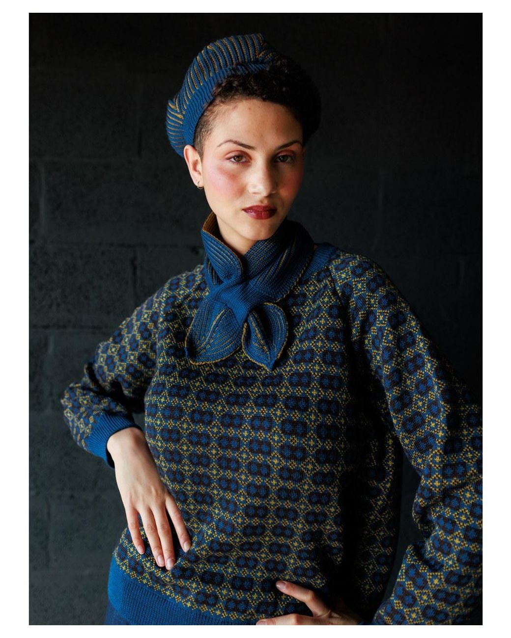 Mabli Blue Brae Pullover