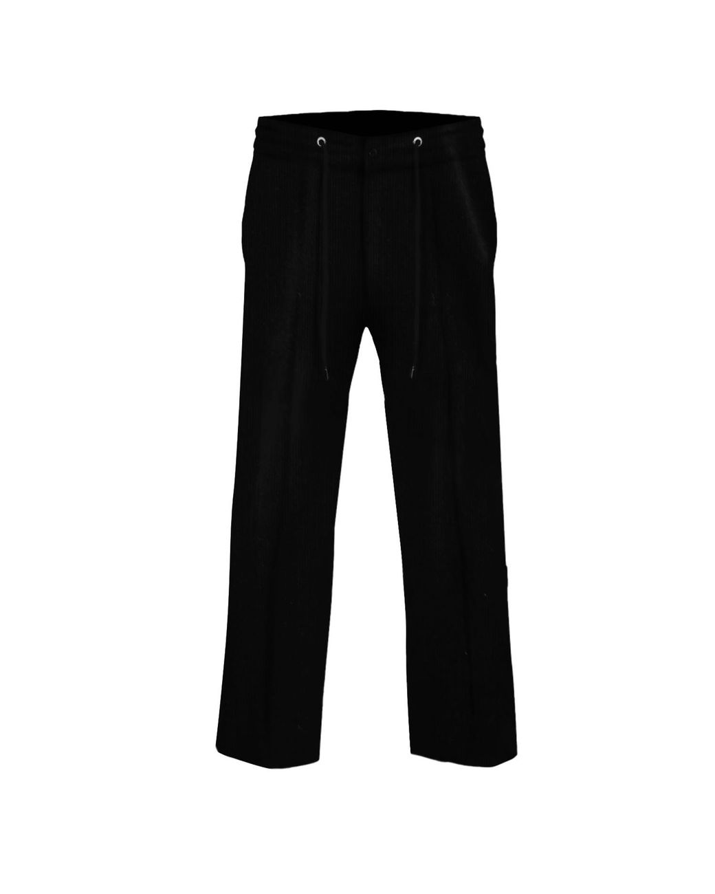 DAVID WEJ Black Washington Corduroy Biker Set for men