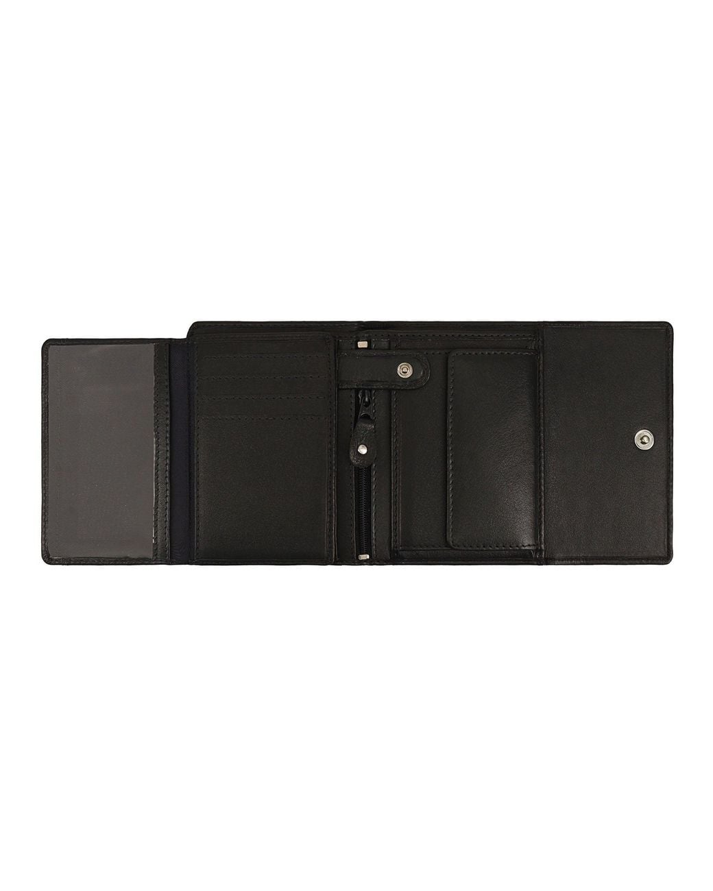 Lloyd Baker Black Risa Leather Wallet