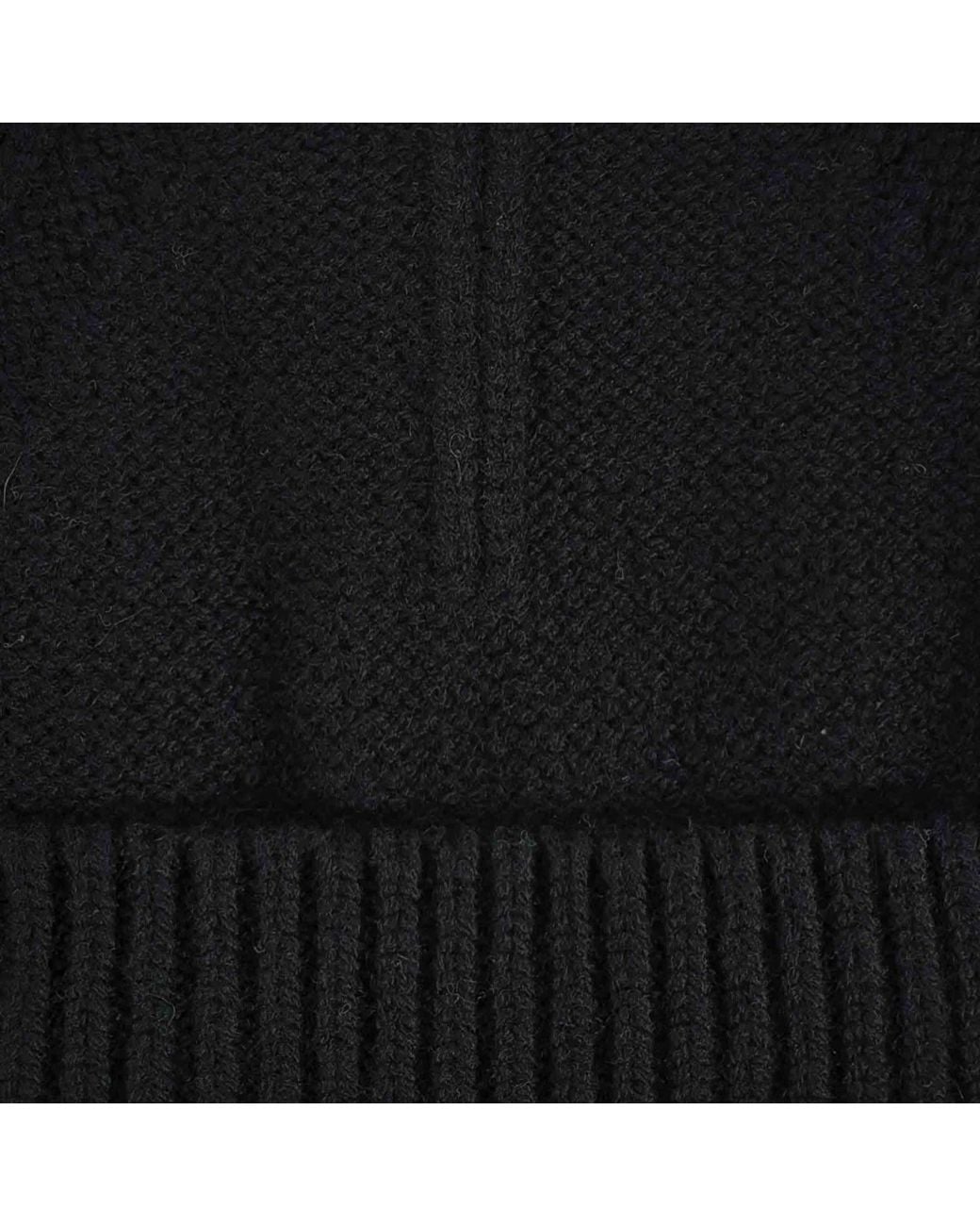 Otto & Spike Black Beanies for men