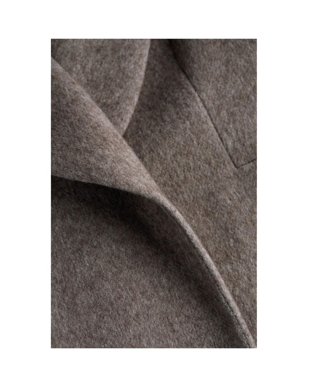 Vulto Gray Neutrals Taupe Shawl Coat