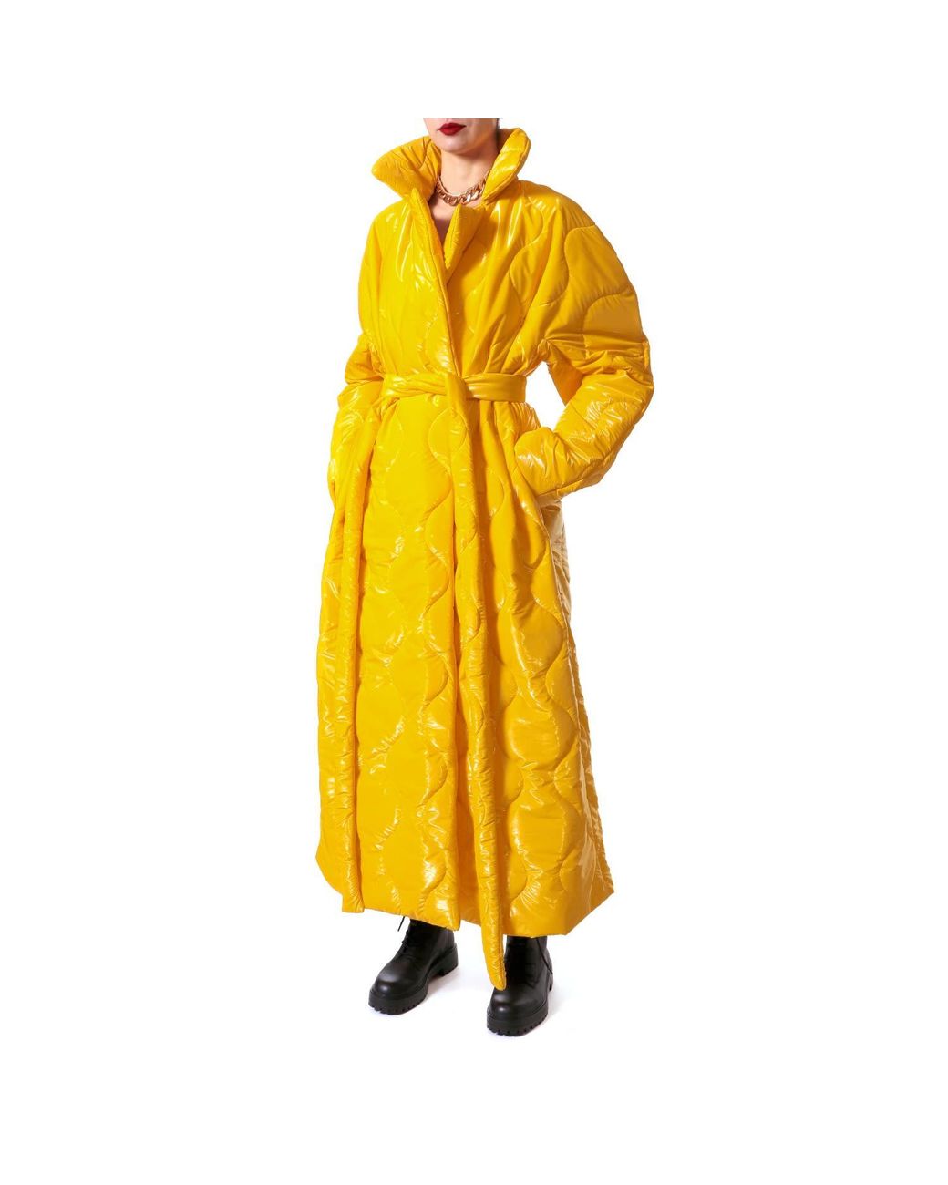 AGGI by HALEWSKI Harlow Super Yellow Coat