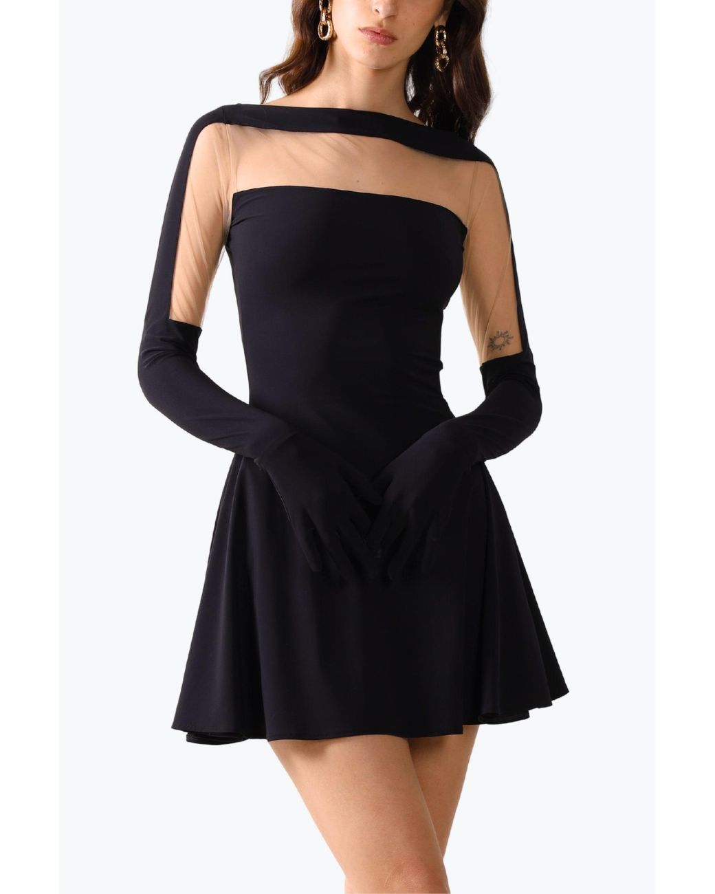 Room 24 Black Sola Dress