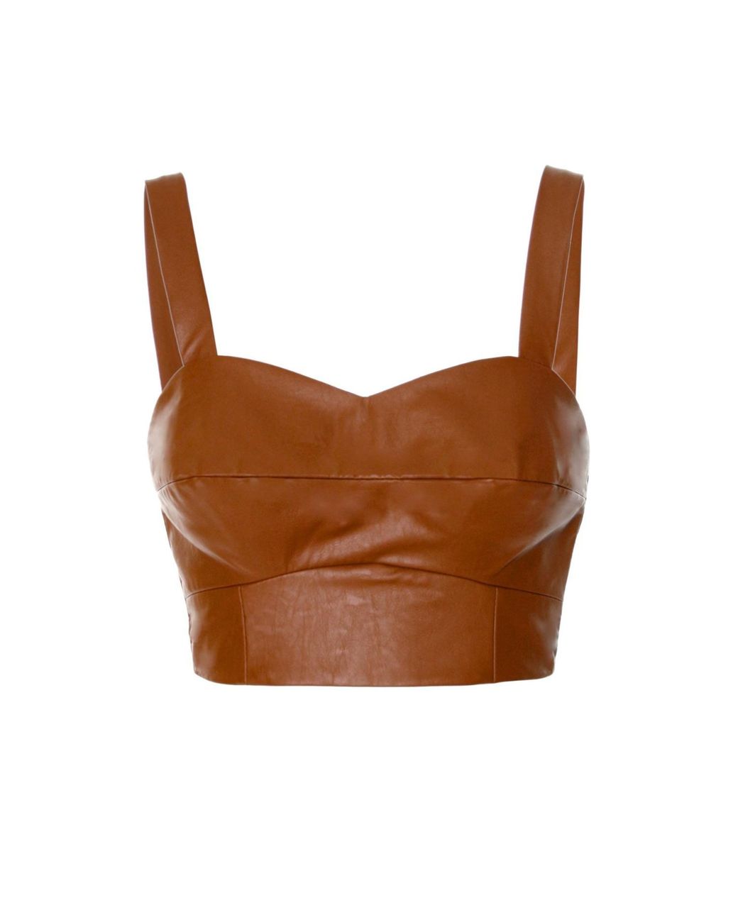 AGGI by HALEWSKI Brown Salsa Raw Umber Top