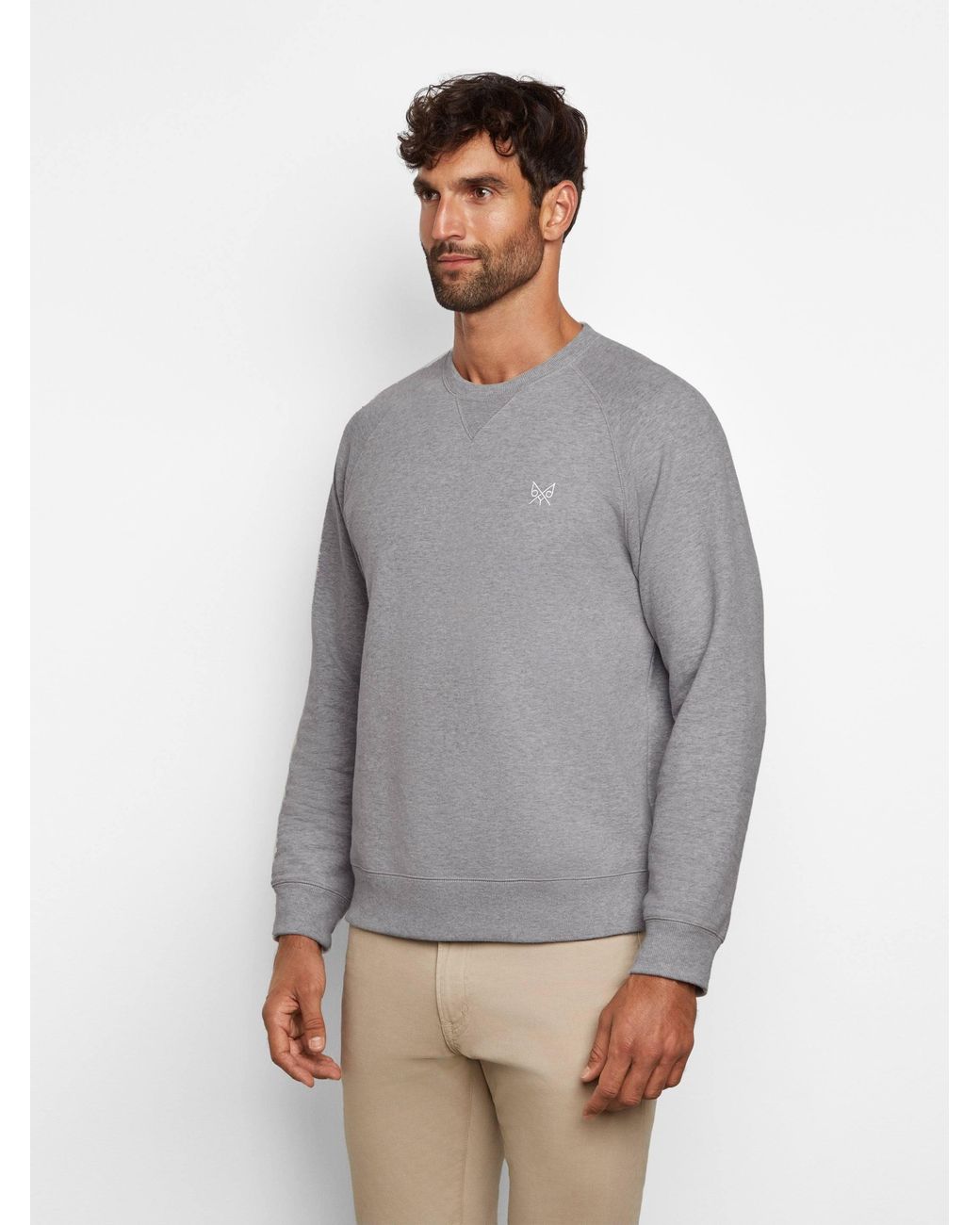 Bdxy Studio Gray The Rigger Classic Sweater for men