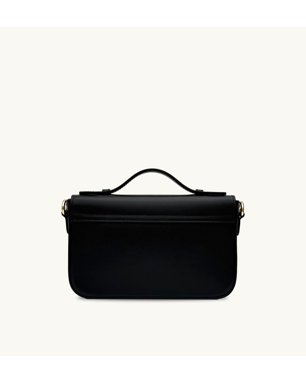 Apatchy London Black The Flora Leather Bag