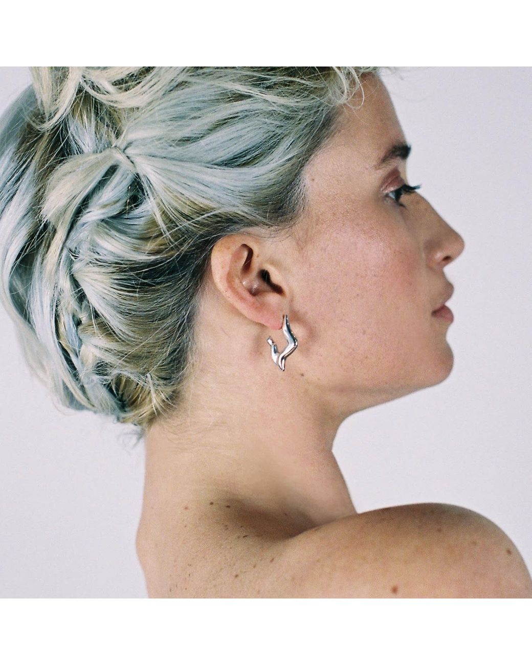 Daria Pacelli Jewelry Metallic Sila Earrings