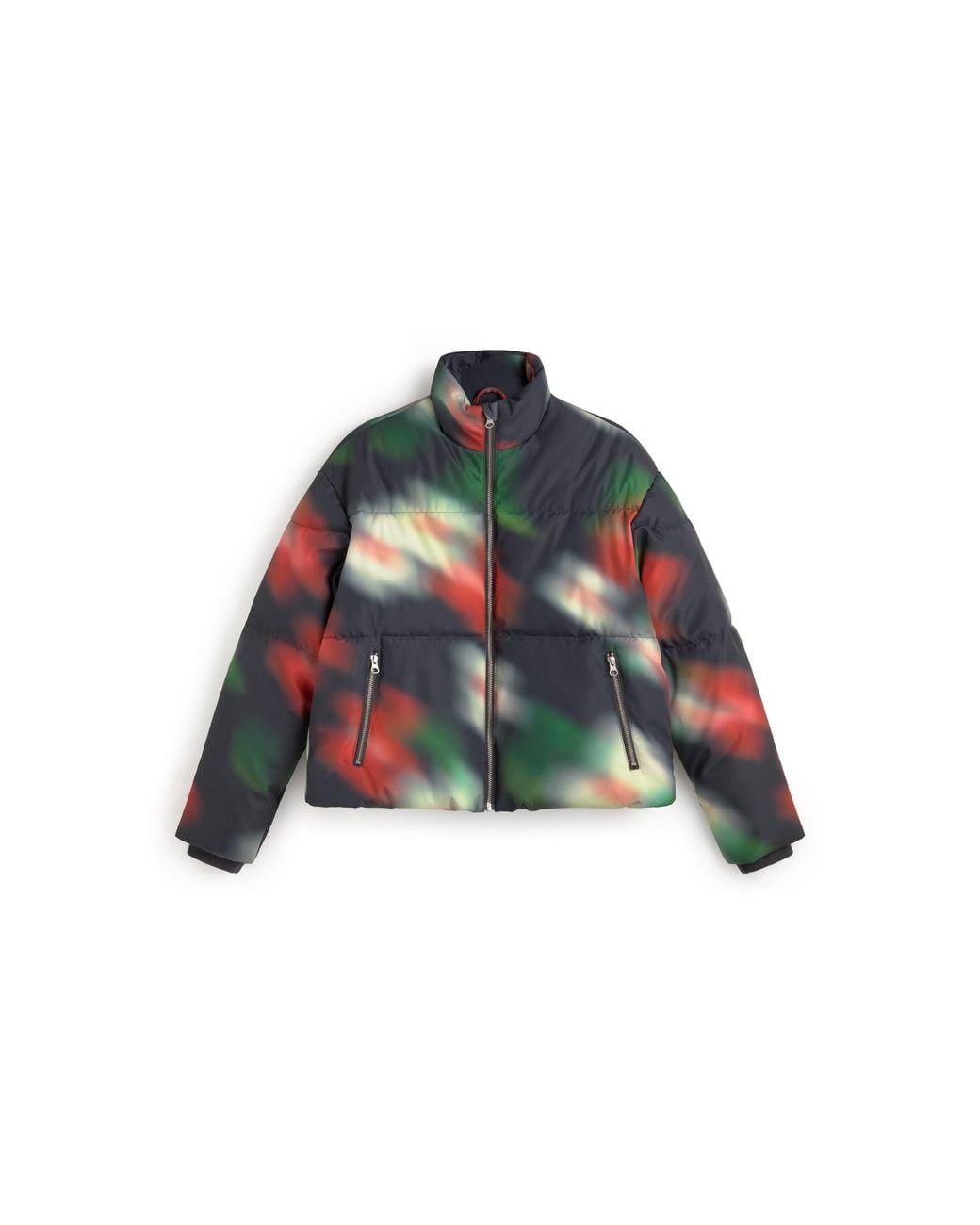 Thinking Mu Black Gemma Bloom Quilted Jacket