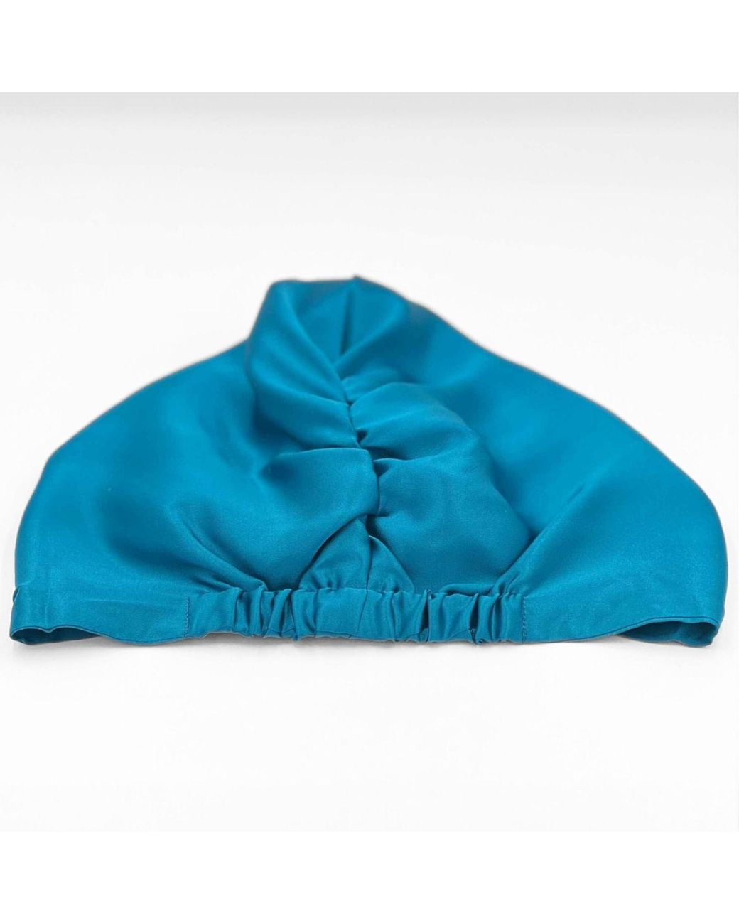 Hi Silk Blue Set Of Two Double-Layer Silk Bonnets