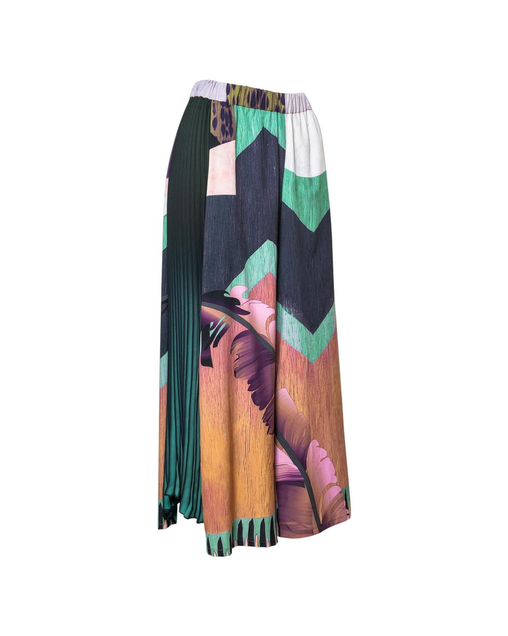 ARTISTA Blue Ivy Wide Leg Pleated Culottes