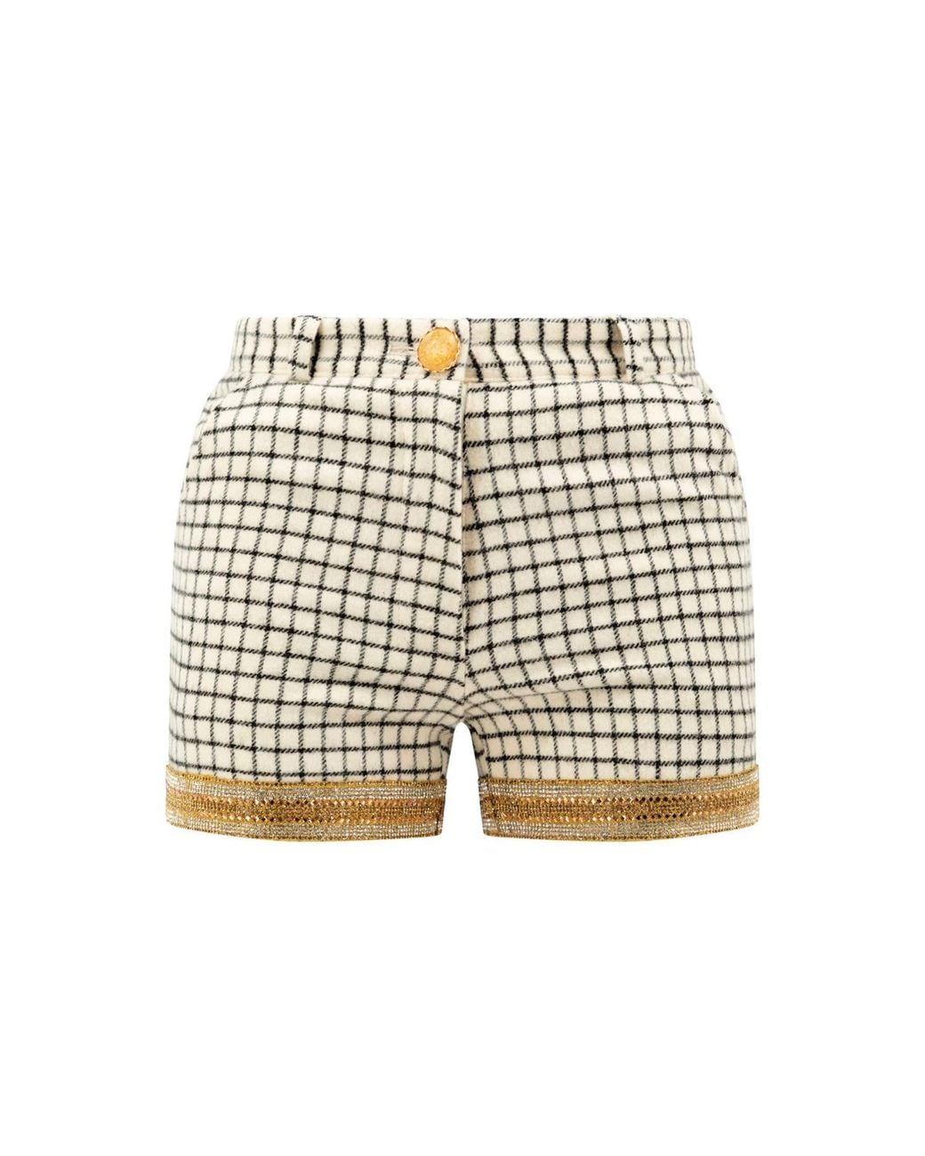 Maui X Lolita Natural Abby Alpaca Wool Shorts