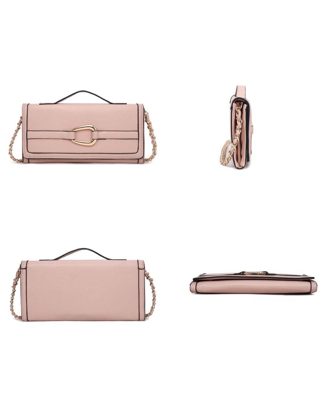 Mkf Collection - J'omor Pink Arlena Crossbody Bag