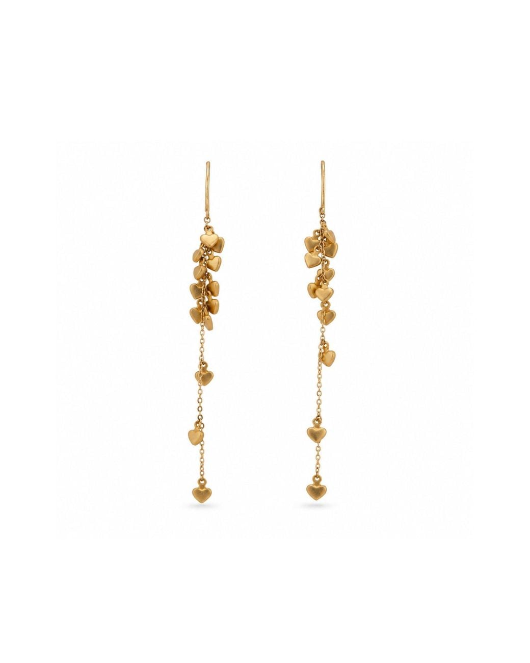 Lalinde Metallic L'Amour Earrings