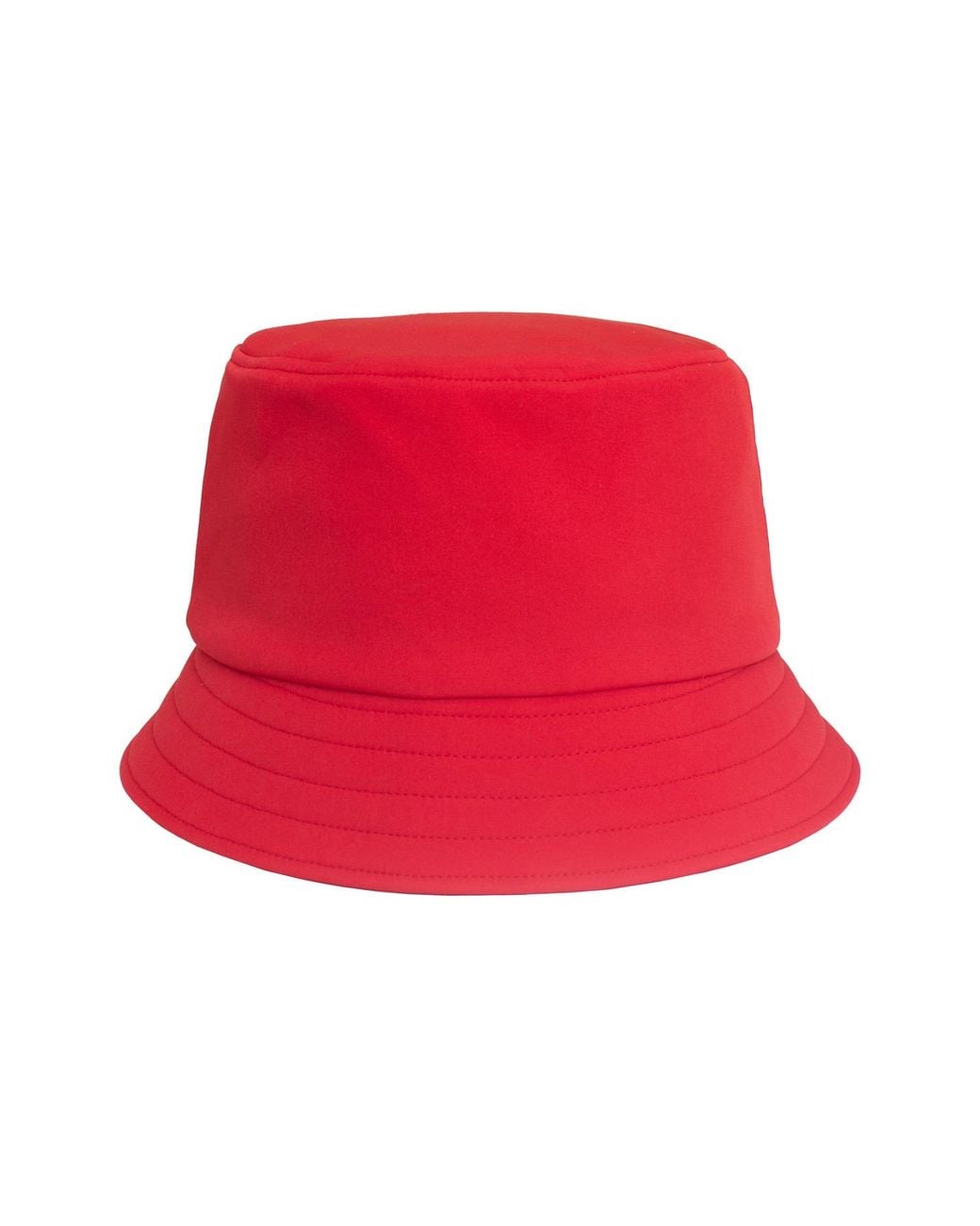 RainSisters Red Elegant Bucket Hat: Waltz