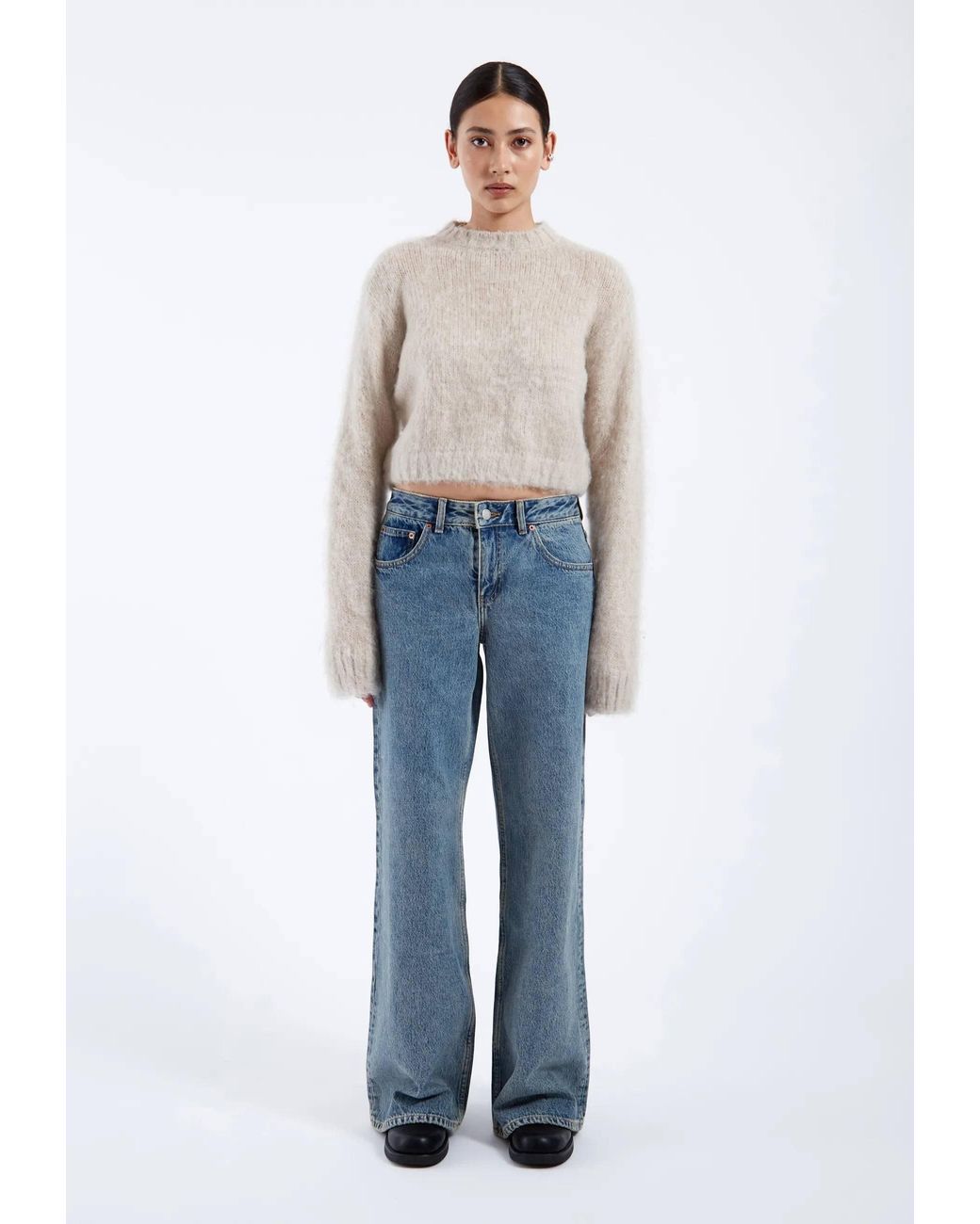 Dr. Denim White Neutrals Moira Sweater