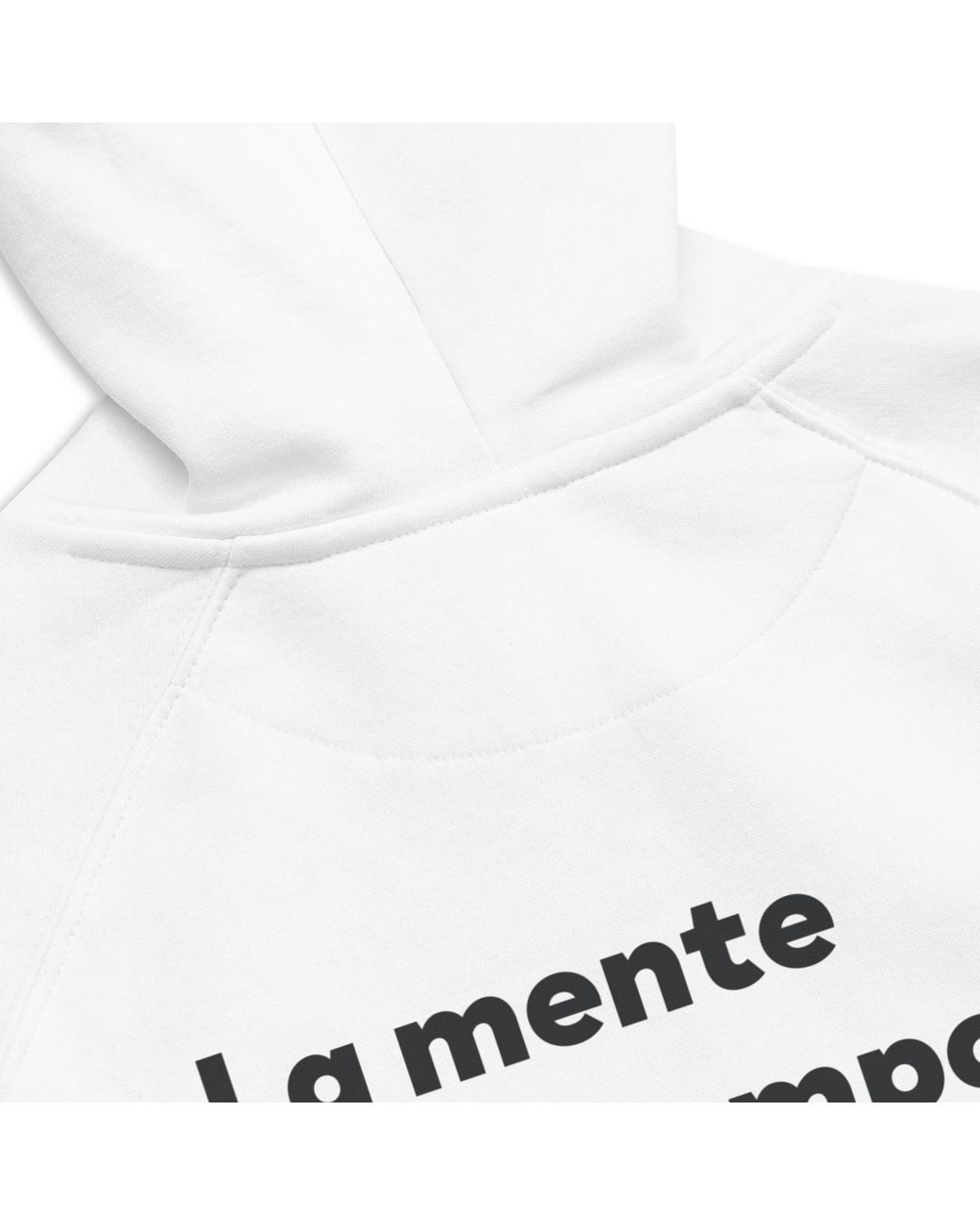 Anchor and Crew White Creativity Is The Sport Creative Standard Organic Cotton Hoodie