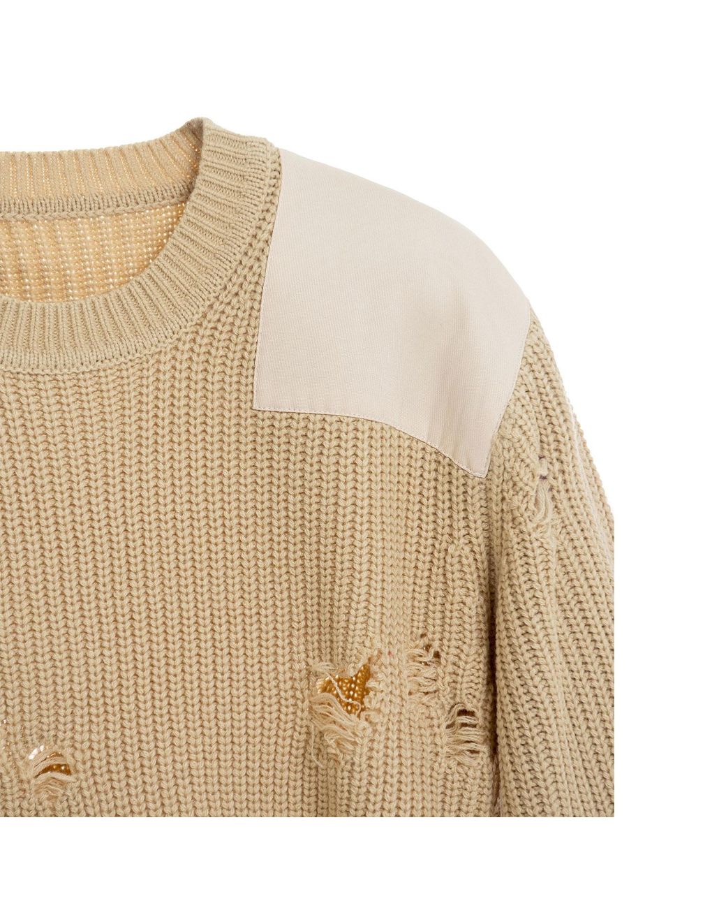 Come on Natural Military Sweater