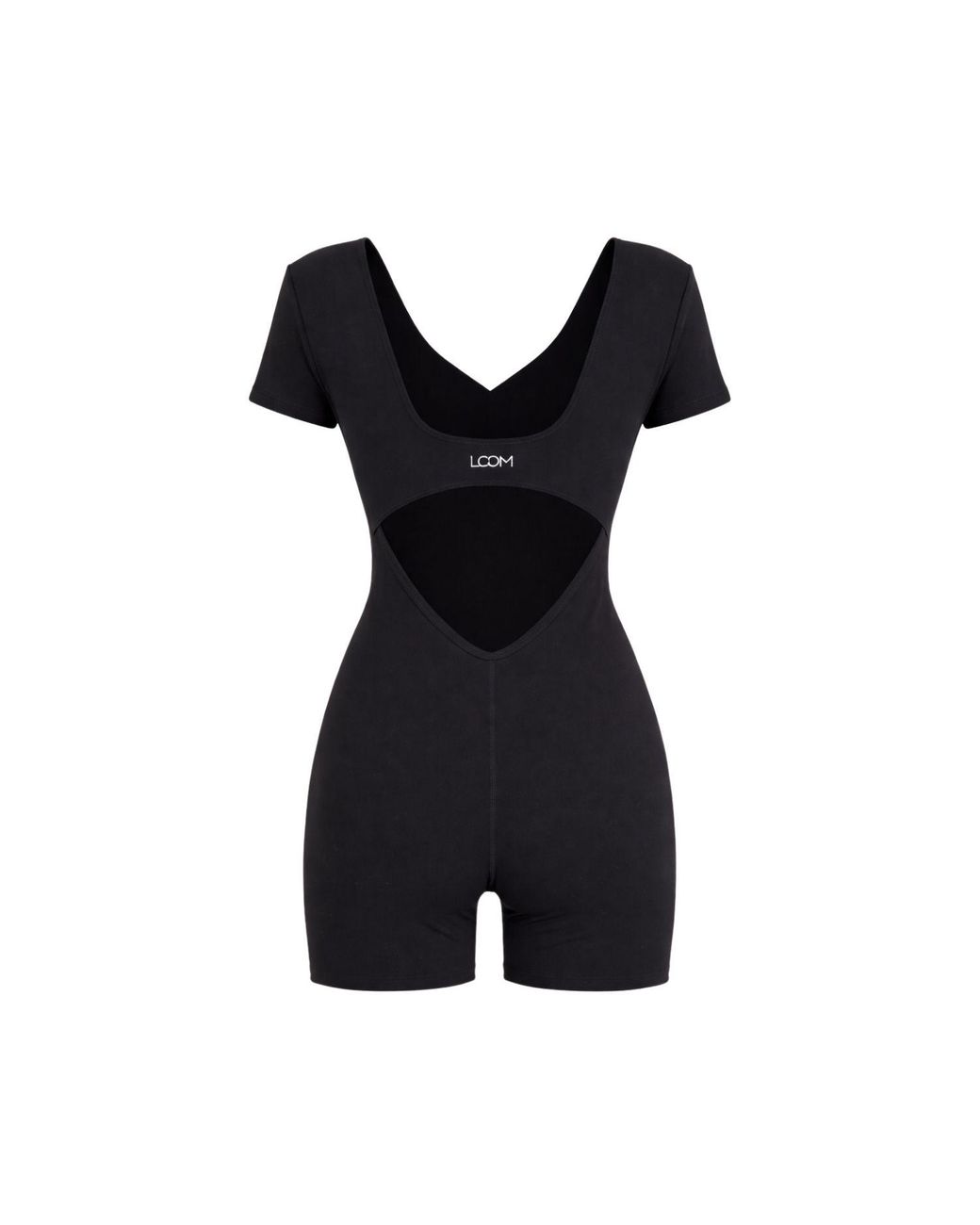 Loom Archives Black Day Flow Open Back Unitard