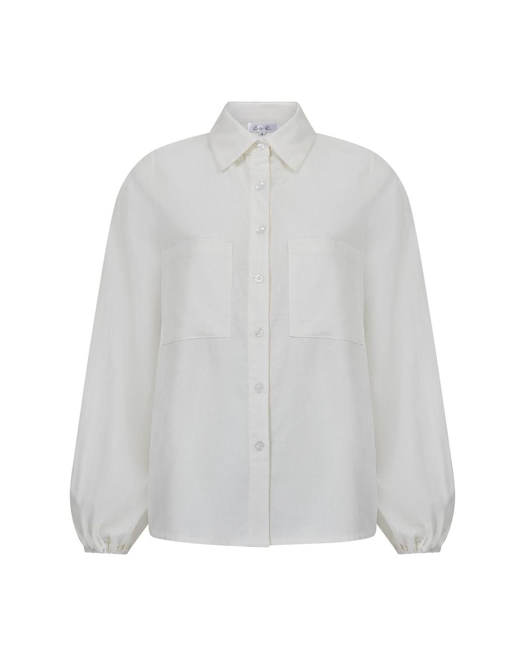Lula-Ru White Carla Cotton Shirt