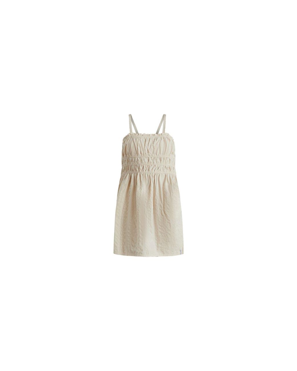 Known Supply White Smocked Dress