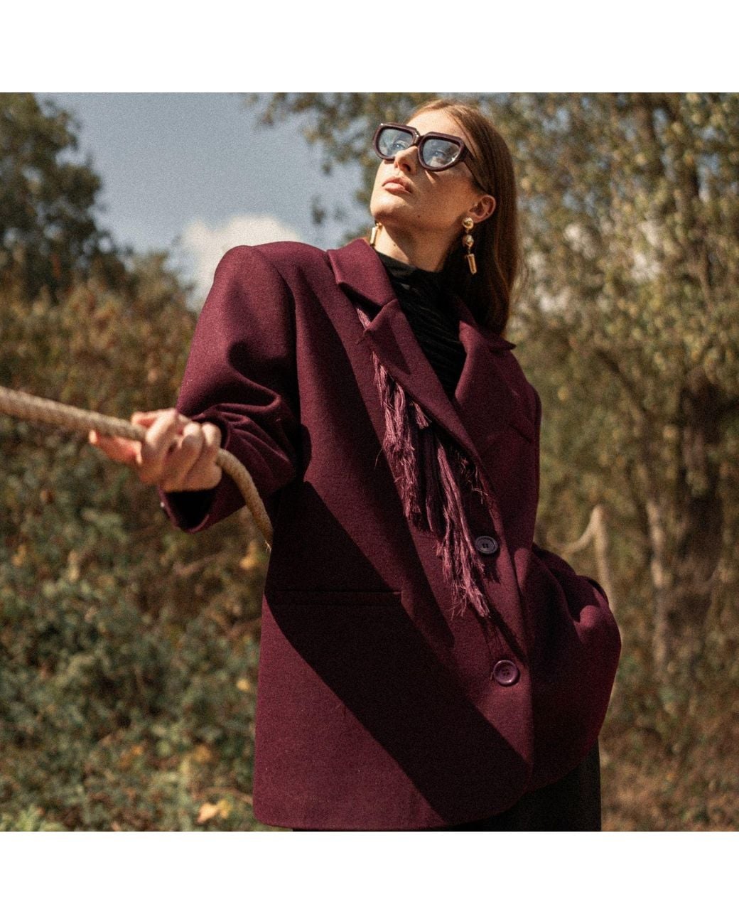 Thisisu Collection Purple Liza Jacket