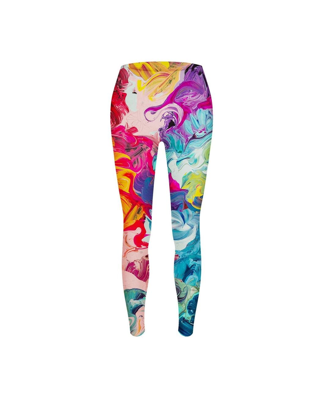 Aloha From Deer Multicolor Paintjob Highwaisted Leggings