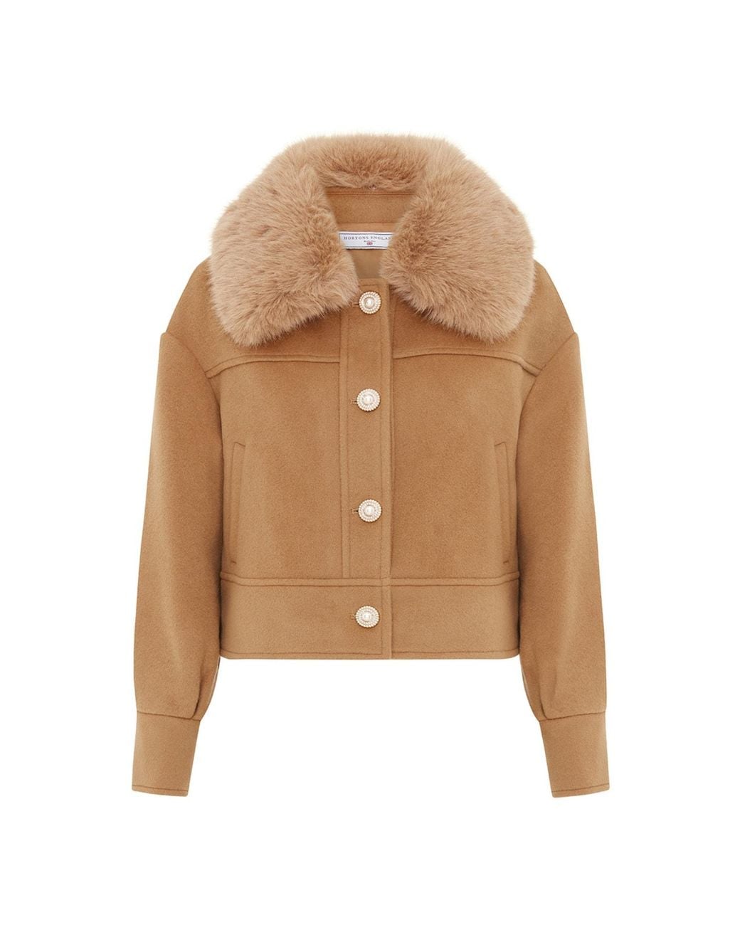 Hortons England Natural Neutrals The Hartford Jacket Tan