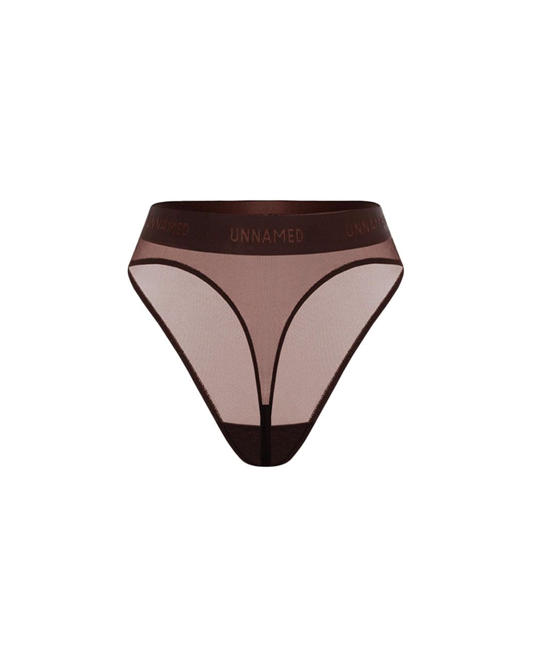 Zhilyova Brown Hanna Gravity High-Waisted Thong