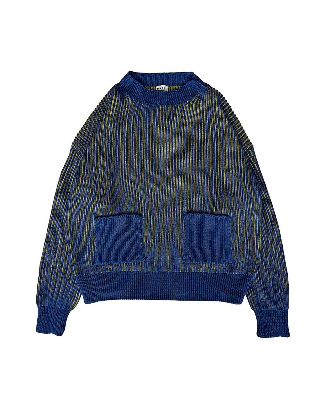 Mabli Blue Ffyn Pullover
