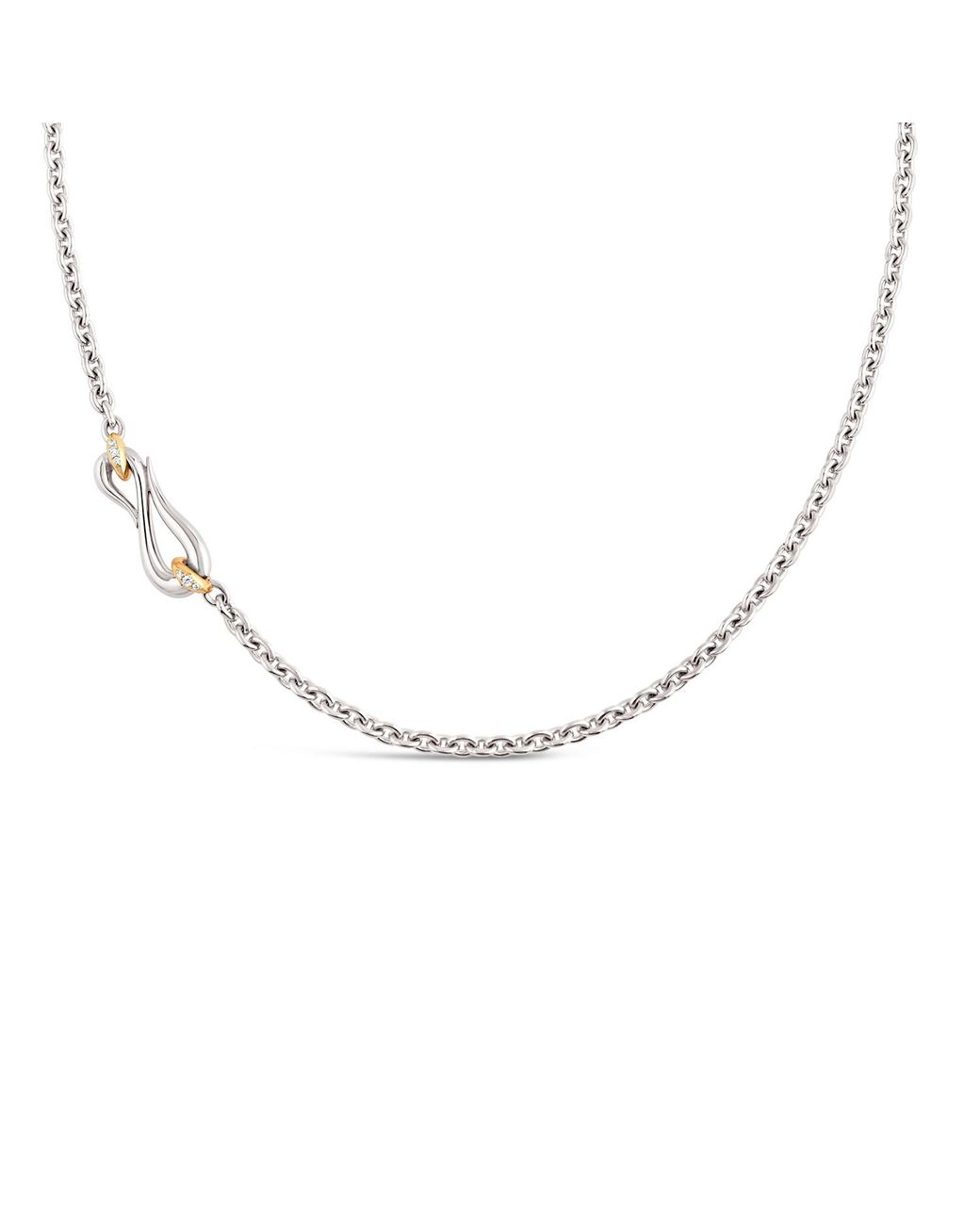 Dinny Hall Metallic Toro Lasso Necklace