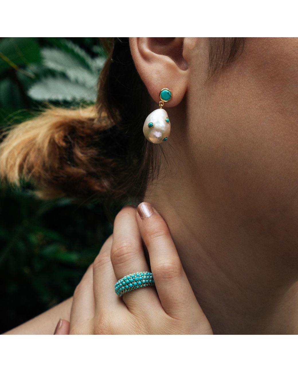 GEM BAZAAR Blue Maud Ring