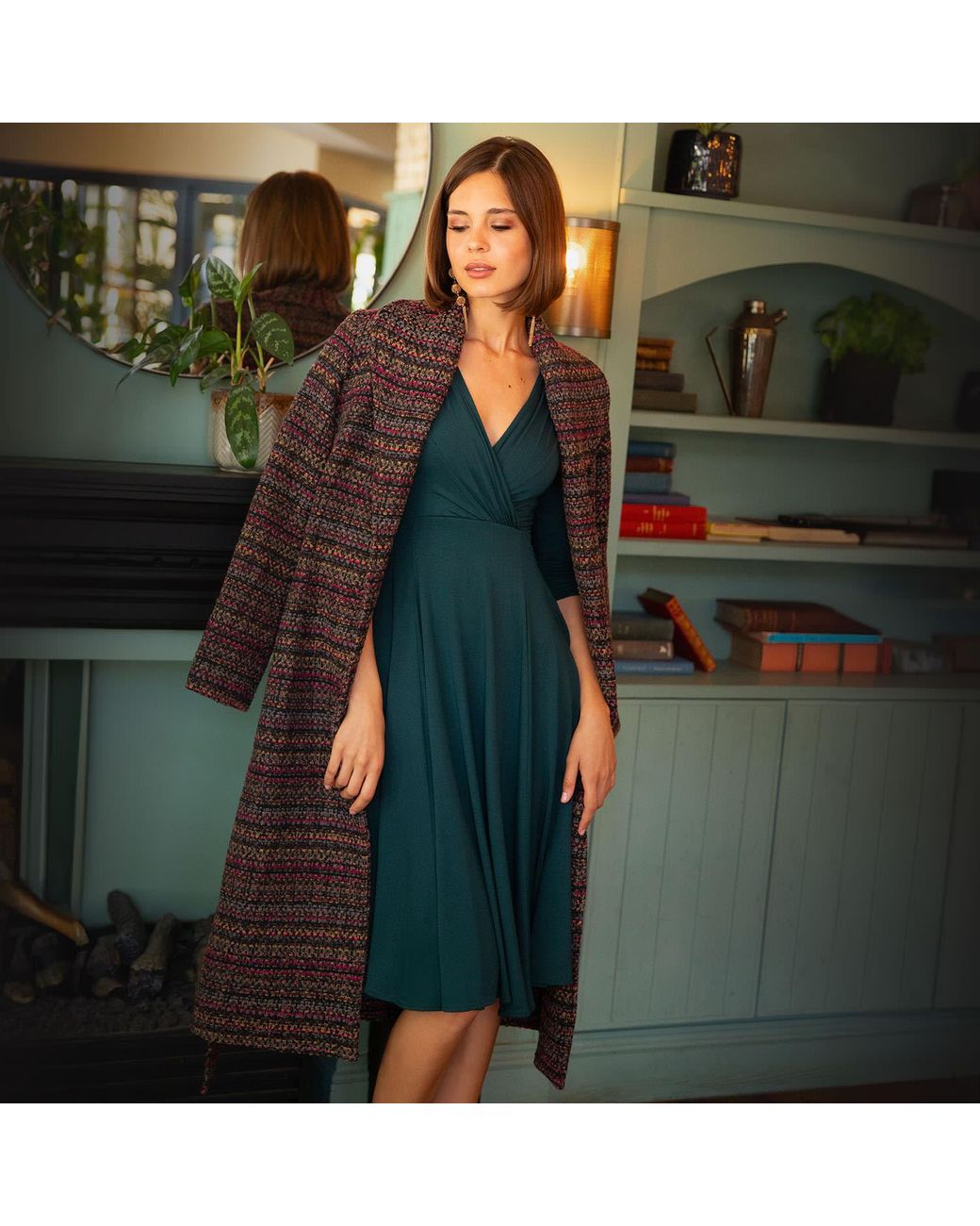 Alie Street London Brown Sabrina Coat