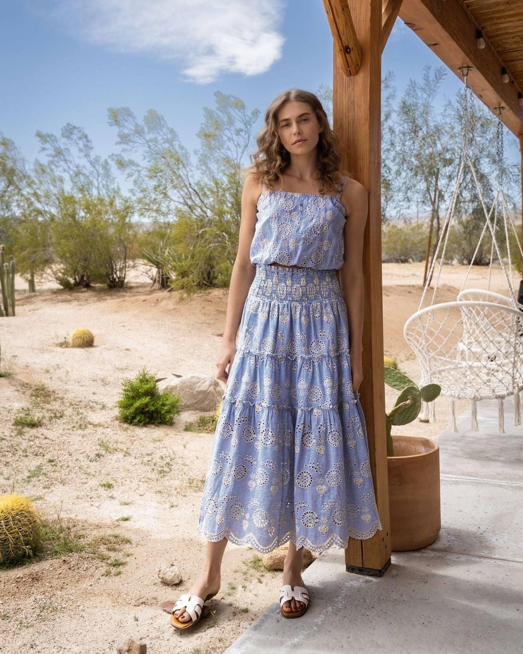 Change of Scenery Blue Dani Top