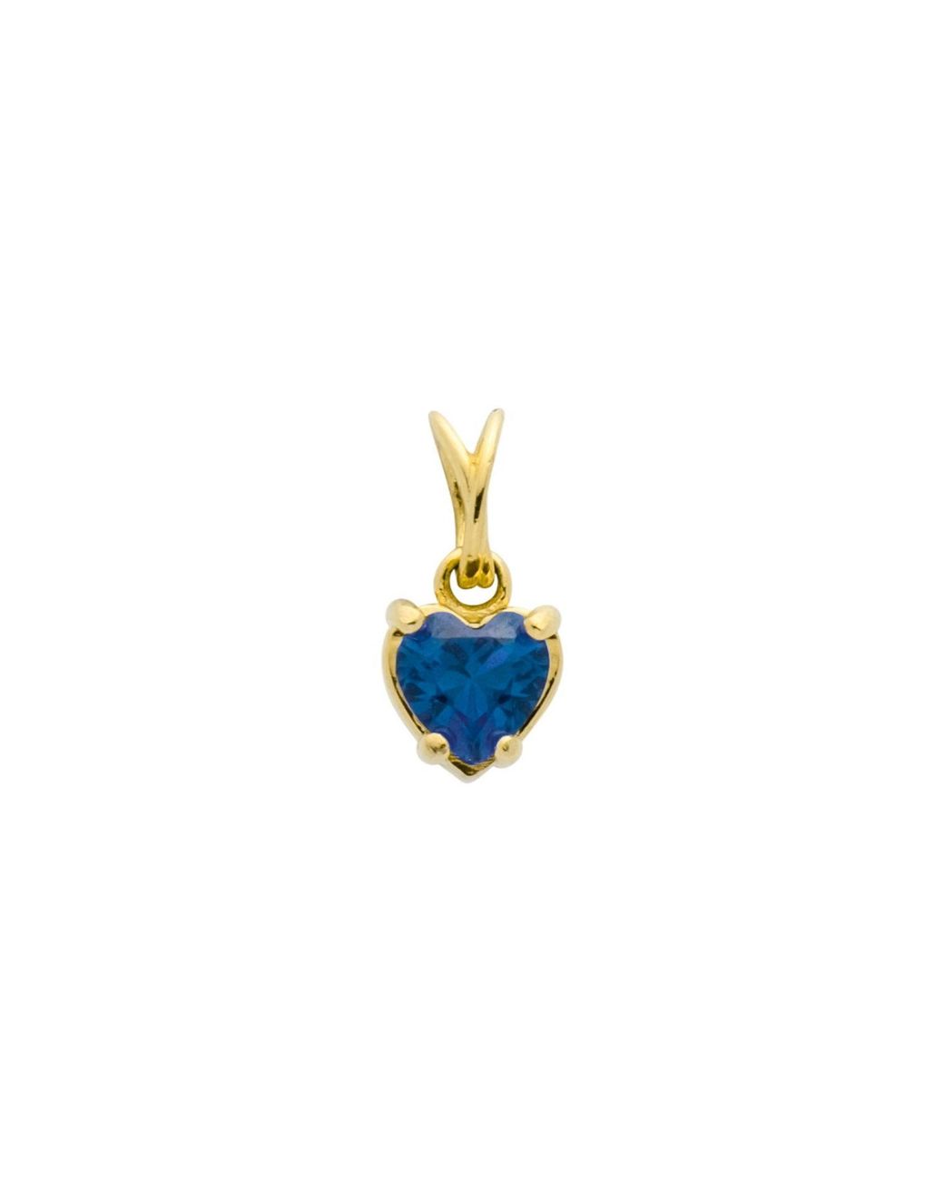 Belinda Jewelz Blue Sapphire Heart Charm