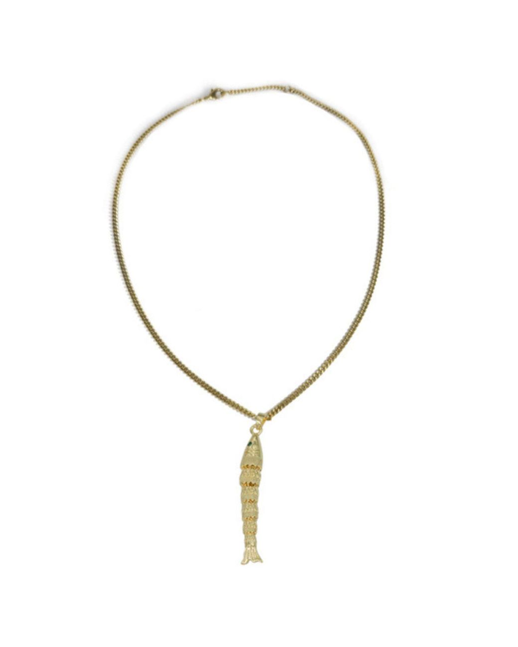 Rachel Nathan Metallic The Catch Necklace