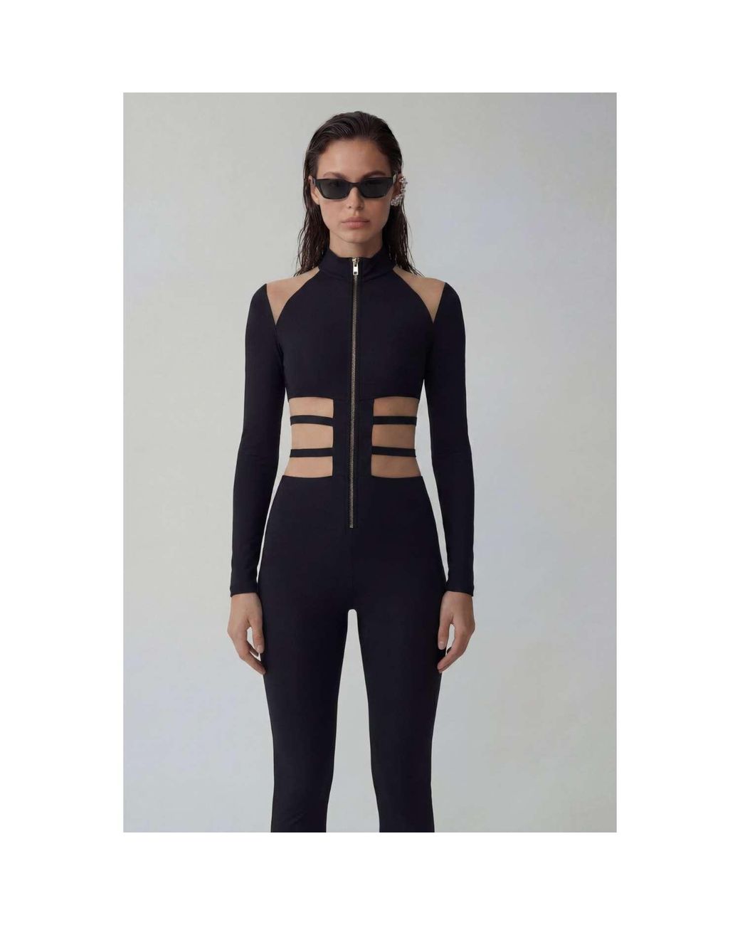 Room 24 Black Anna Catsuit