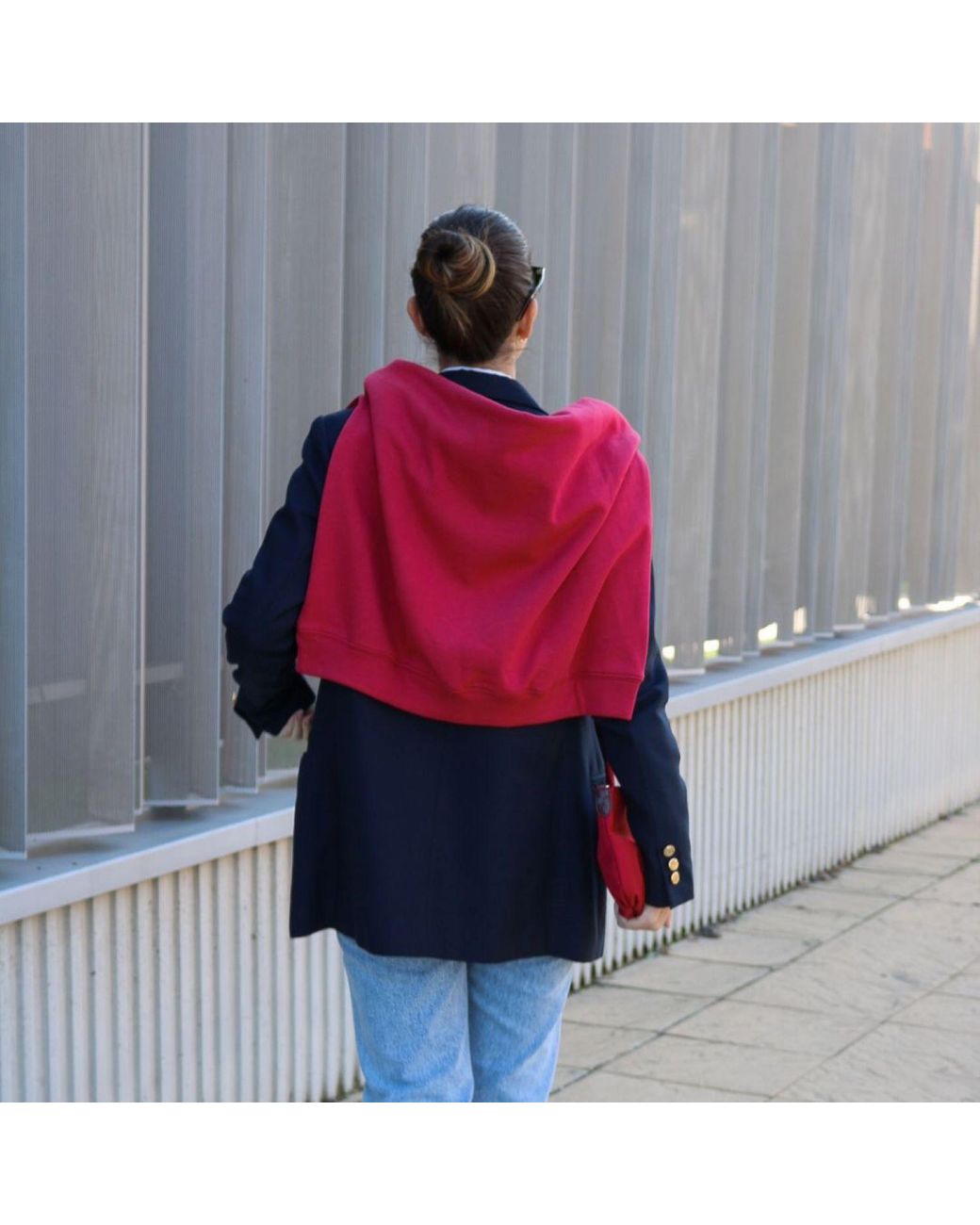 Mimhi Maison Red Elle Crewneck Sweatshirt – Raspberry