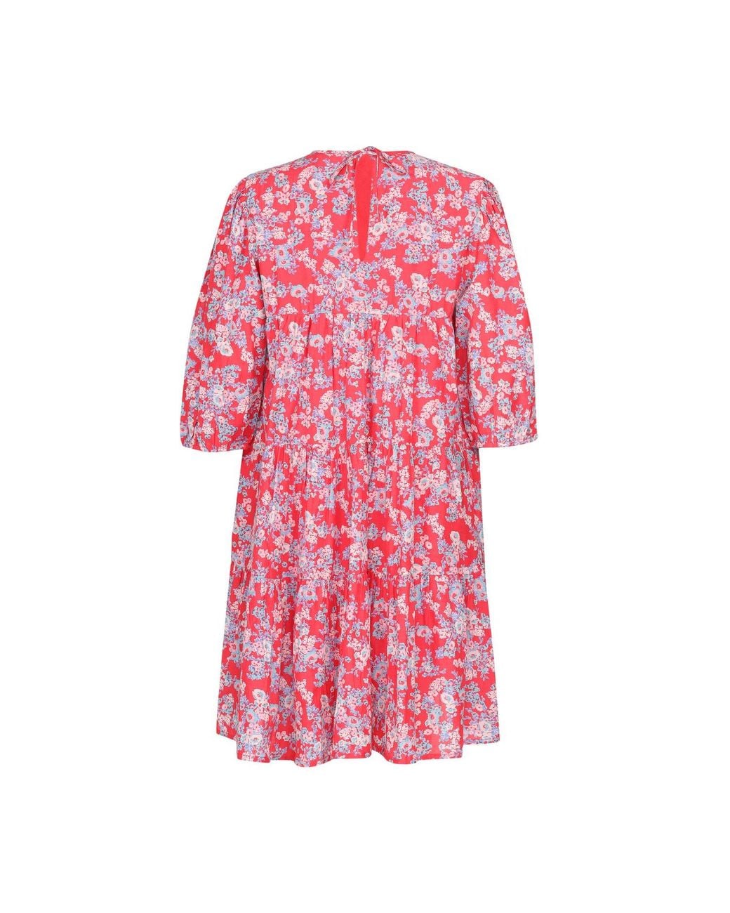 Em & Shi Pink Colour Me Love Tiered Dress
