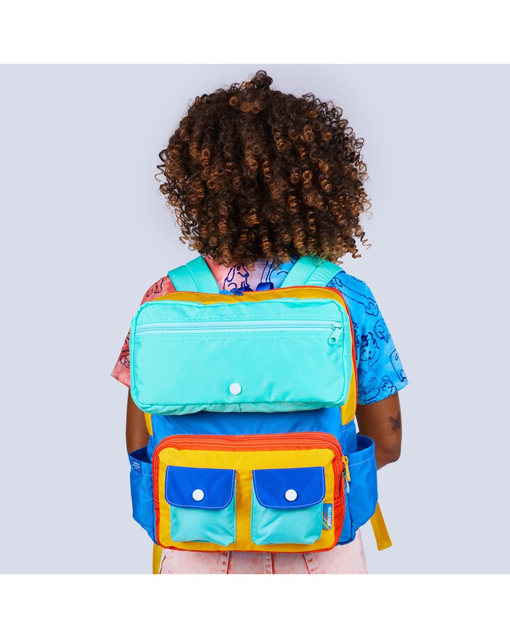 Mokuyobi Blue Snacktime Faux Roll Top
