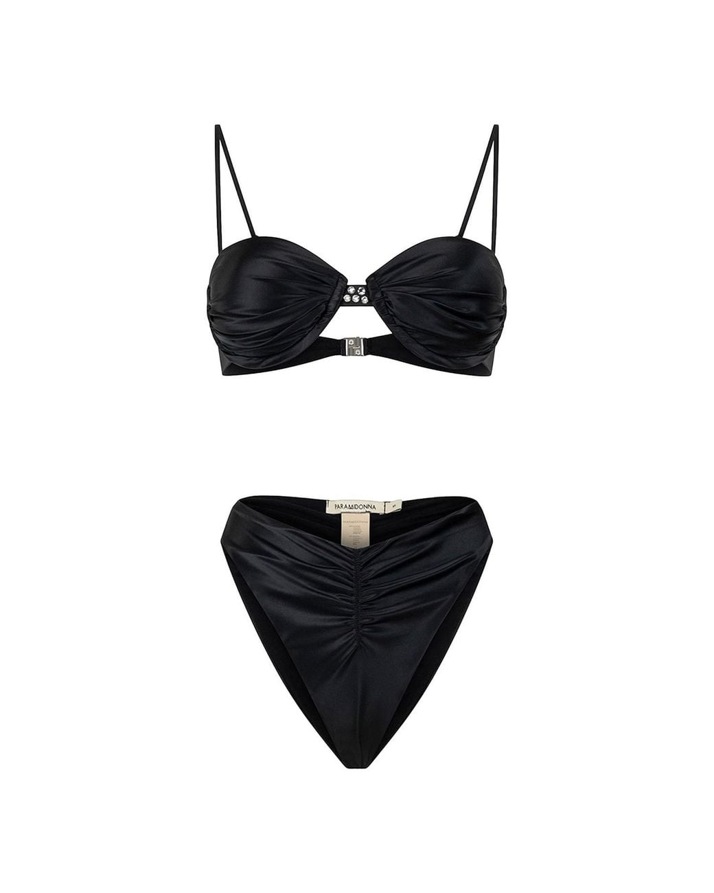 Paramidonna Black Daisy Satin