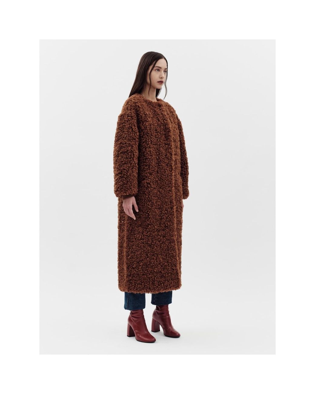 Jakke Brown Arc Coat