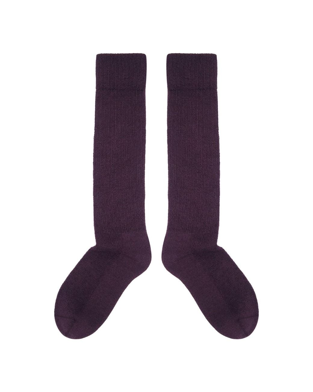 Peper Harow - Made in England Purple Cashmere & Wool Boot Socks Bundle – for men