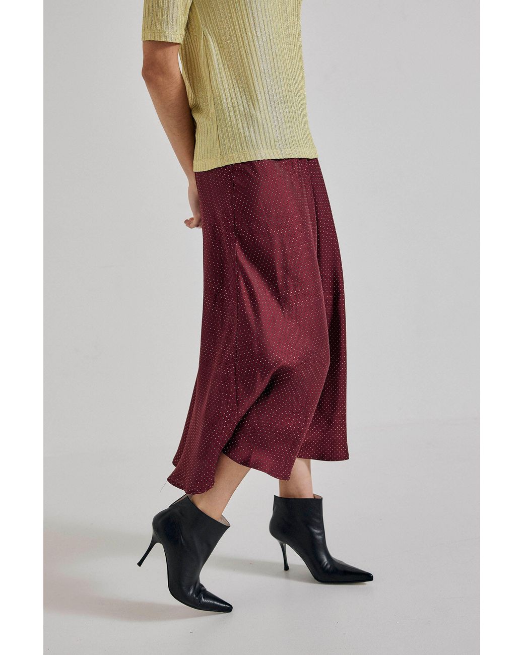 Lindsay Nicholas New York Red Duchess Skirt